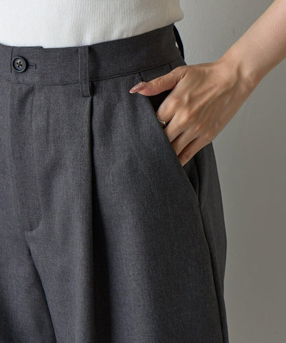 【AW/可搭配套裝】仿羊毛中褲