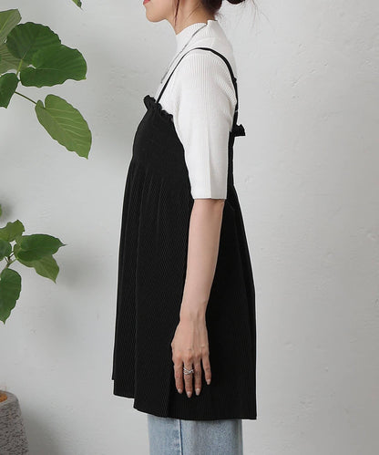 【AW】褶皺抽繩長款上衣