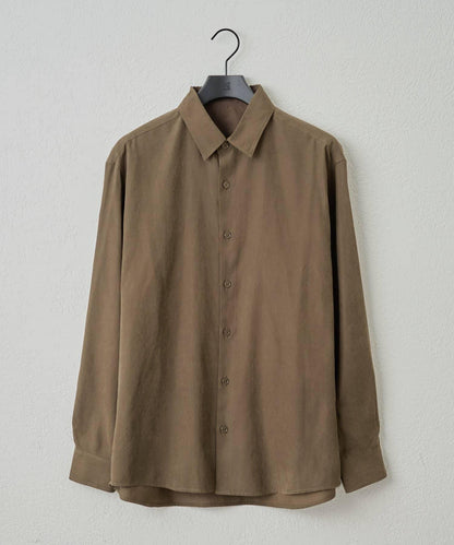 【AW/可搭配套裝】窄版桃皮常規襯衫