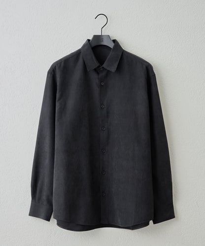 【AW/可搭配套裝】窄版桃皮常規襯衫