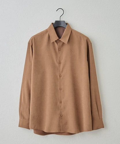 【AW/可搭配套裝】窄版桃皮常規襯衫