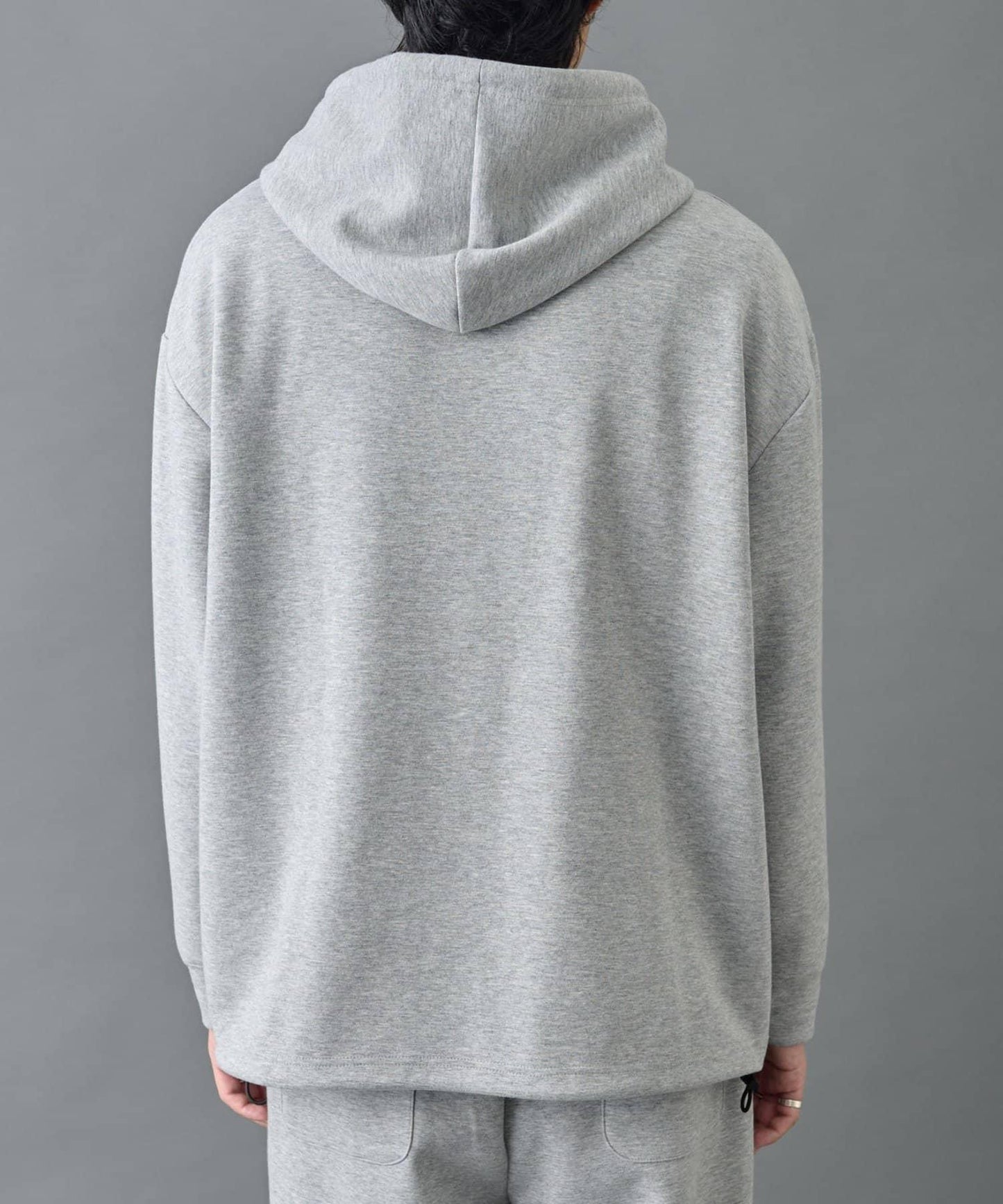 【AW季節/可搭配套裝】TC針織拉鍊連帽衛衣