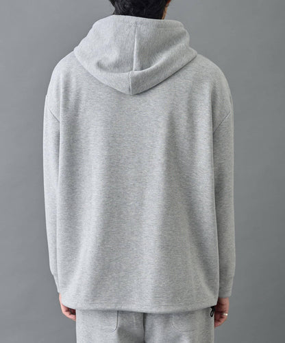 【AW季節/可搭配套裝】TC針織拉鍊連帽衛衣