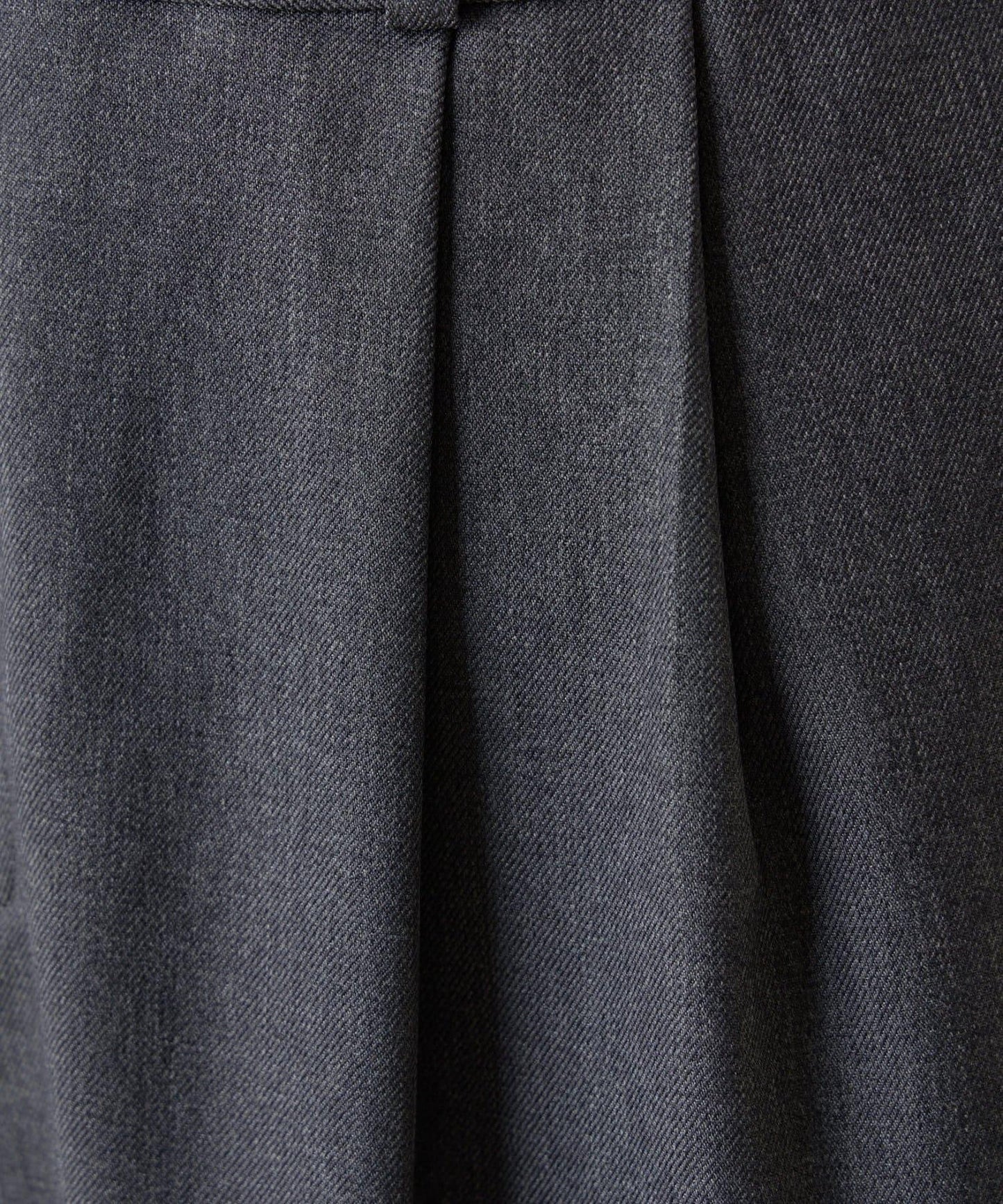 【AW/可搭配套裝】仿羊毛褶皺寬鬆長褲