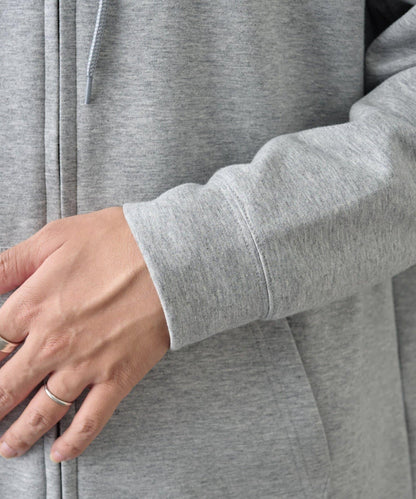 【AW季節/可搭配套裝】TC針織拉鍊連帽衛衣