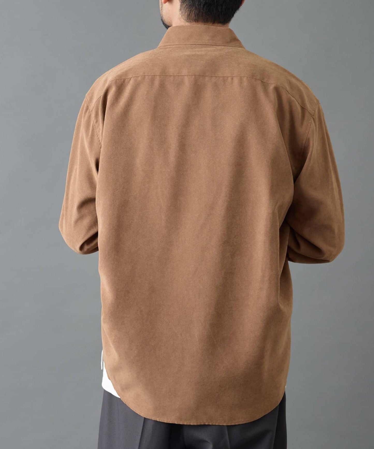 【AW/可搭配套裝】窄版桃皮常規襯衫