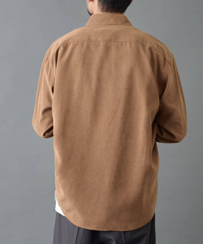 【AW/可搭配套裝】窄版桃皮常規襯衫
