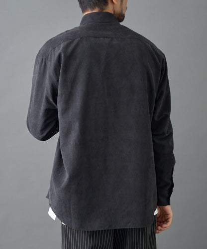 【AW/可搭配套裝】窄版桃皮常規襯衫