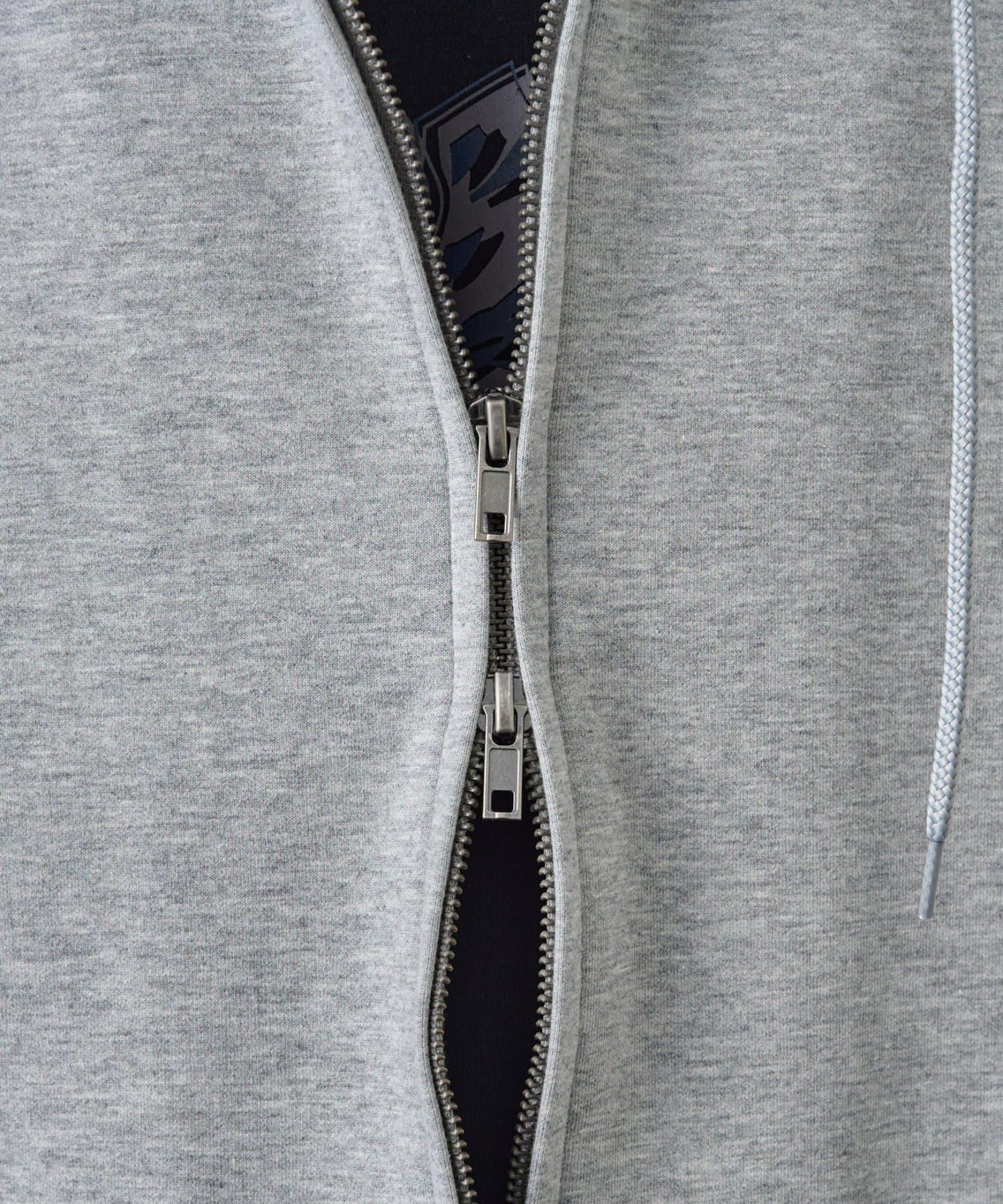 【AW季節/可搭配套裝】TC針織拉鍊連帽衛衣