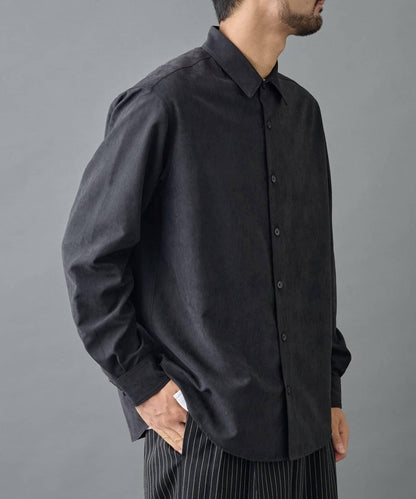 【AW/可搭配套裝】窄版桃皮常規襯衫