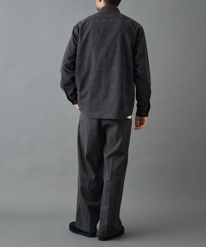 【AW/可搭配套裝】窄版桃皮常規襯衫