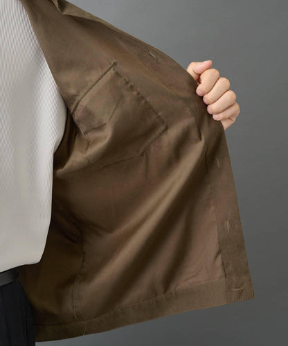 【AW】窄版桃皮西部風短款襯衫