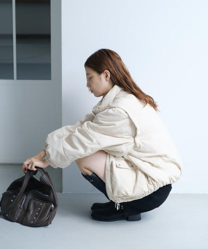 鉚釘中號手提包