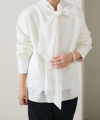 【Omekashi】順滑圓領針織衫