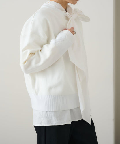 【Omekashi】順滑圓領針織衫