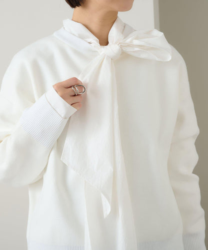 【Omekashi】順滑圓領針織衫