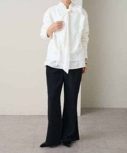 【Omekashi】順滑圓領針織衫