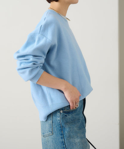 【Omekashi】順滑圓領針織衫