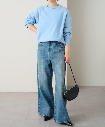 【Omekashi】順滑圓領針織衫