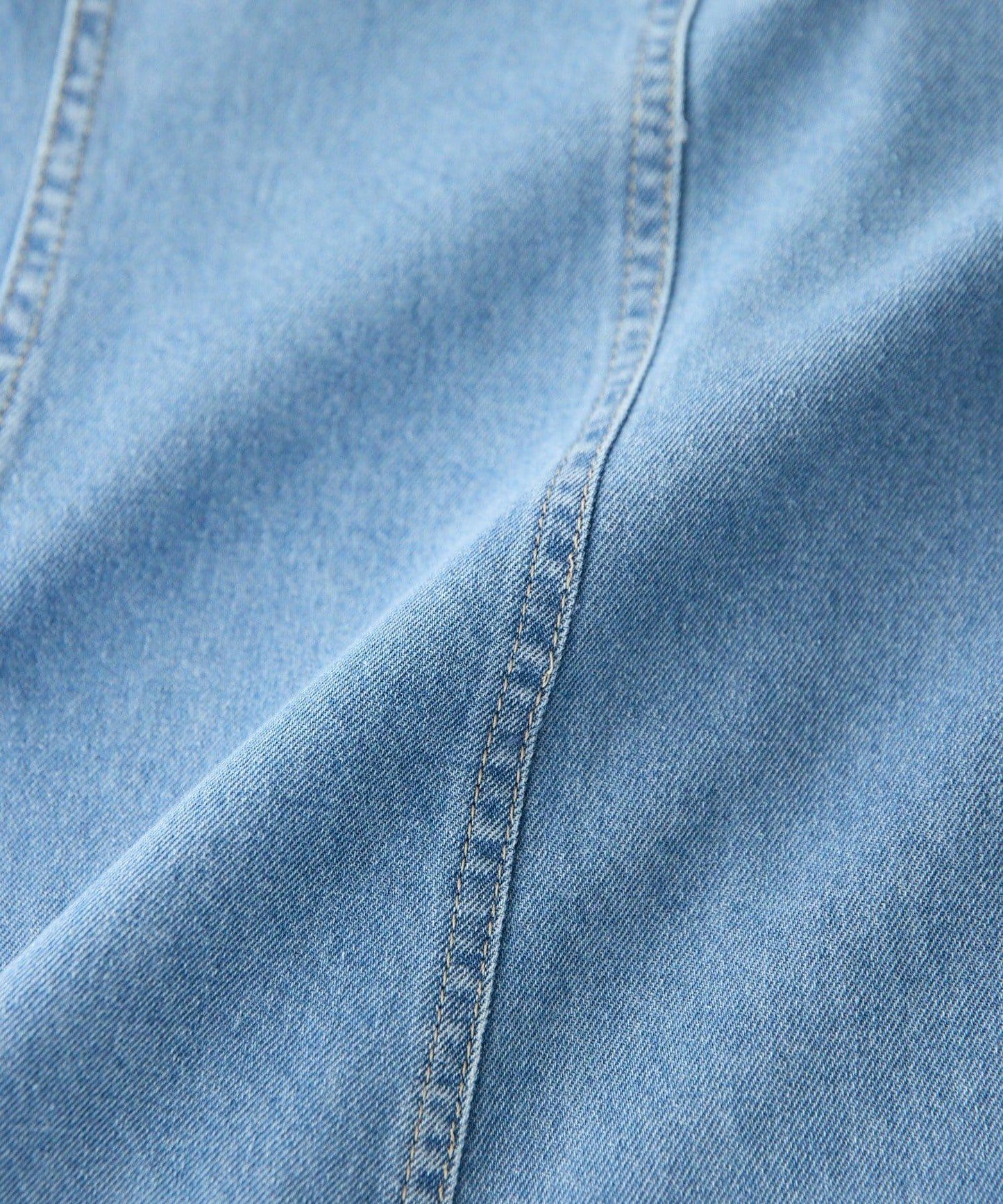 【RIVE DROITE】牛仔吊帶連衣裙