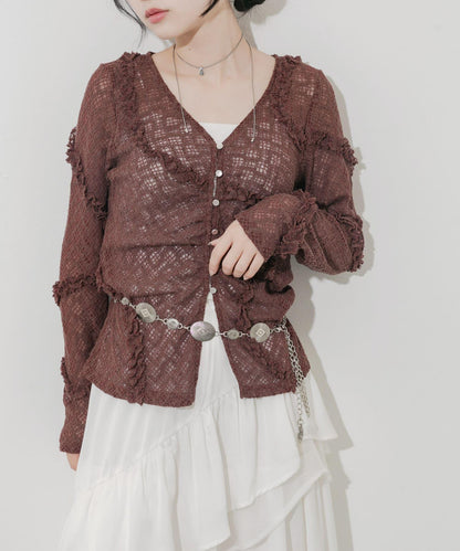 圓形裝飾鏈條腰帶