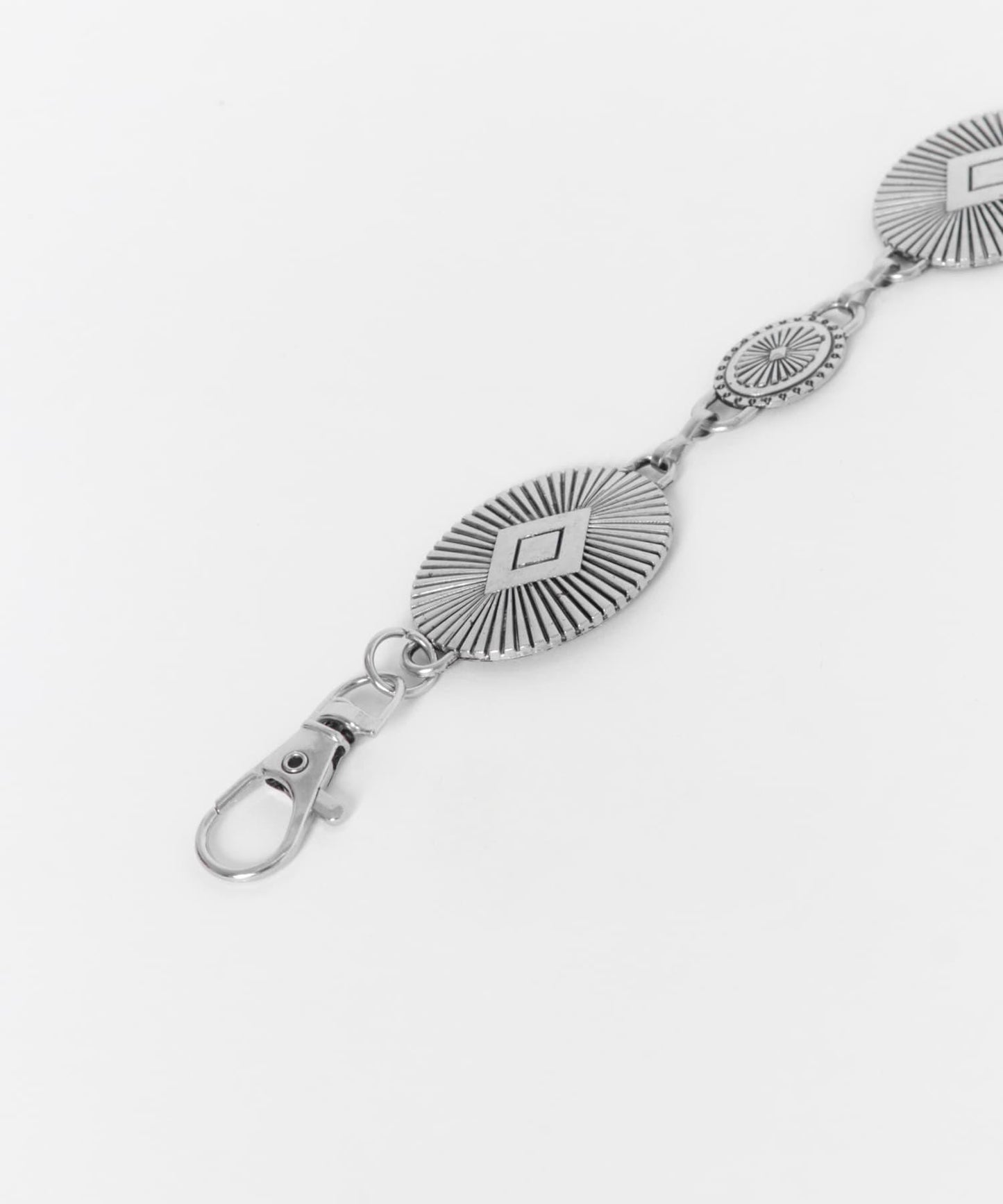 圓形裝飾鏈條腰帶