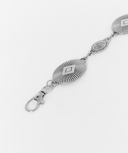 圓形裝飾鏈條腰帶