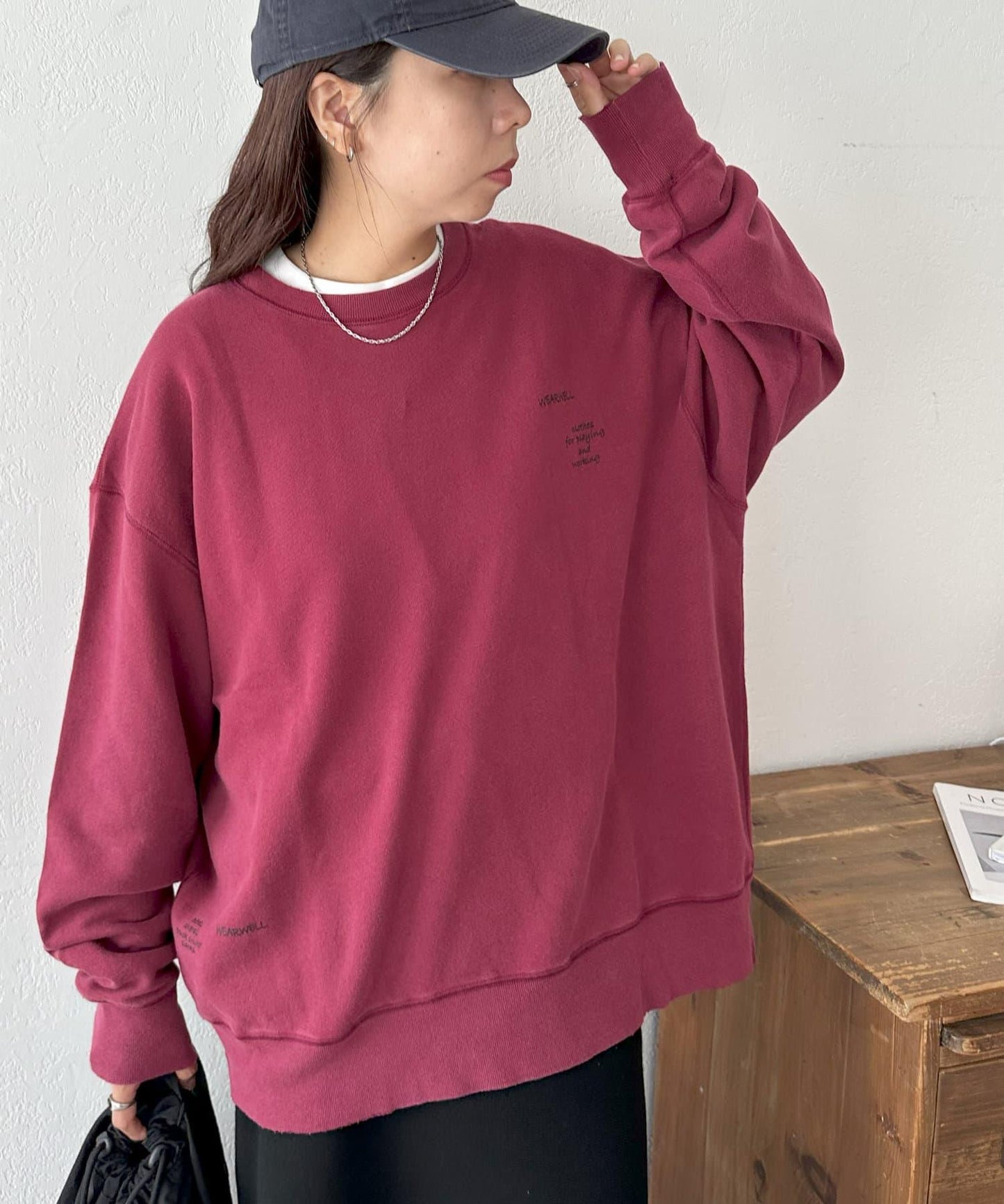 【Discoat】WEARWELL復古工藝衛衣