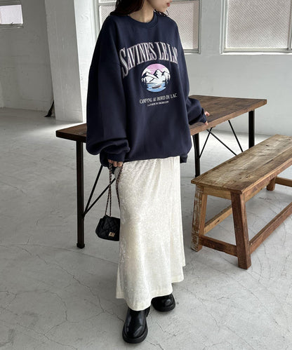 【Discoat】紀念款山脈刺繡衛衣