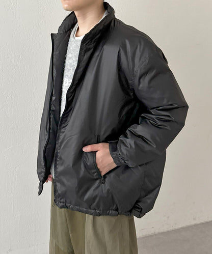 【Discoat】尼龍迷你格輕薄棉服夾克