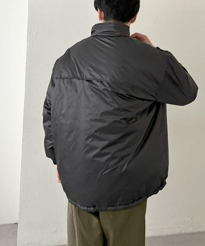 【Discoat】尼龍迷你格輕薄棉服夾克