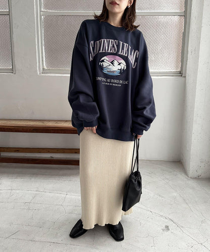 【Discoat】紀念款山脈刺繡衛衣