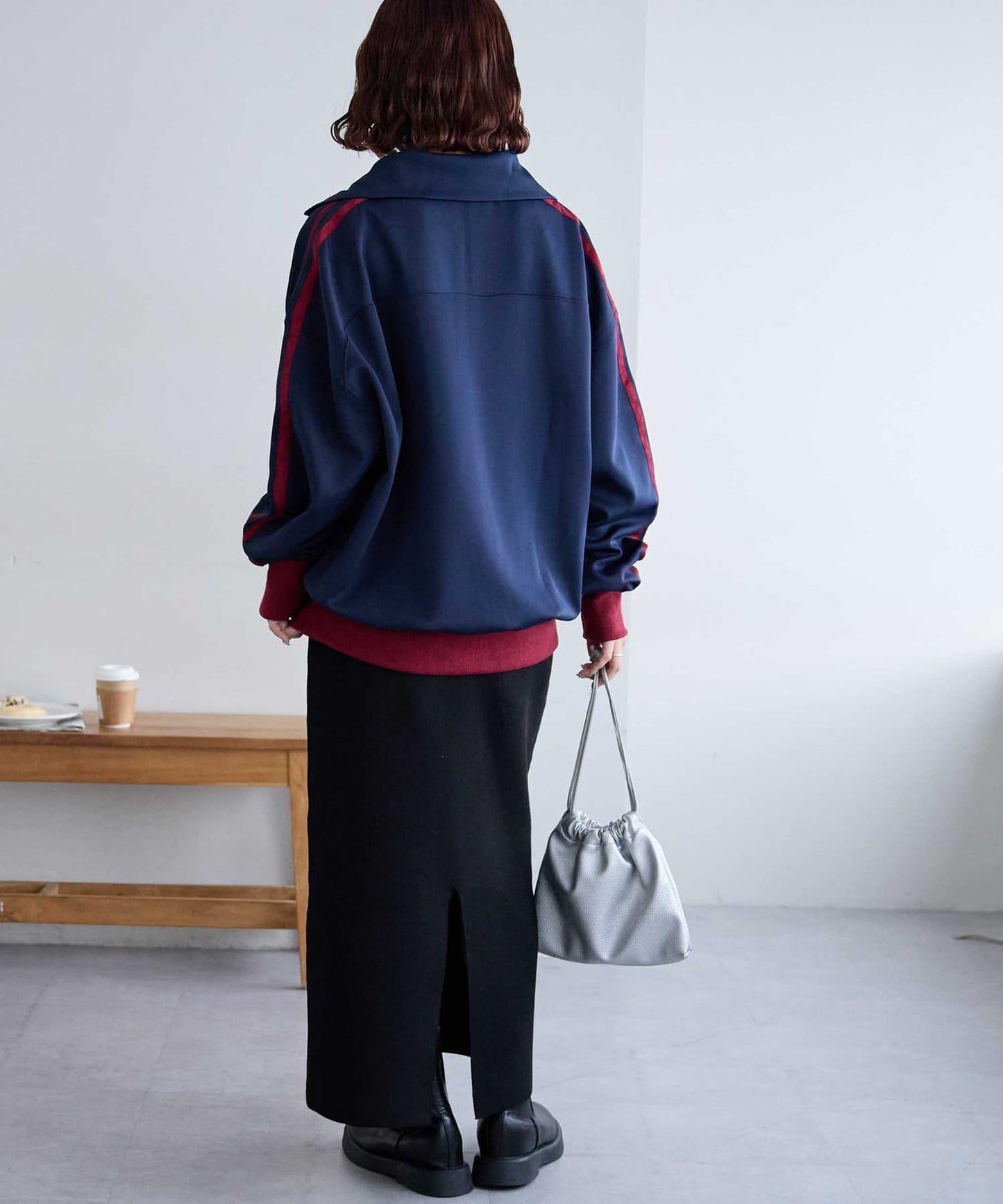 【Discoat】單點刺繡運動夾克