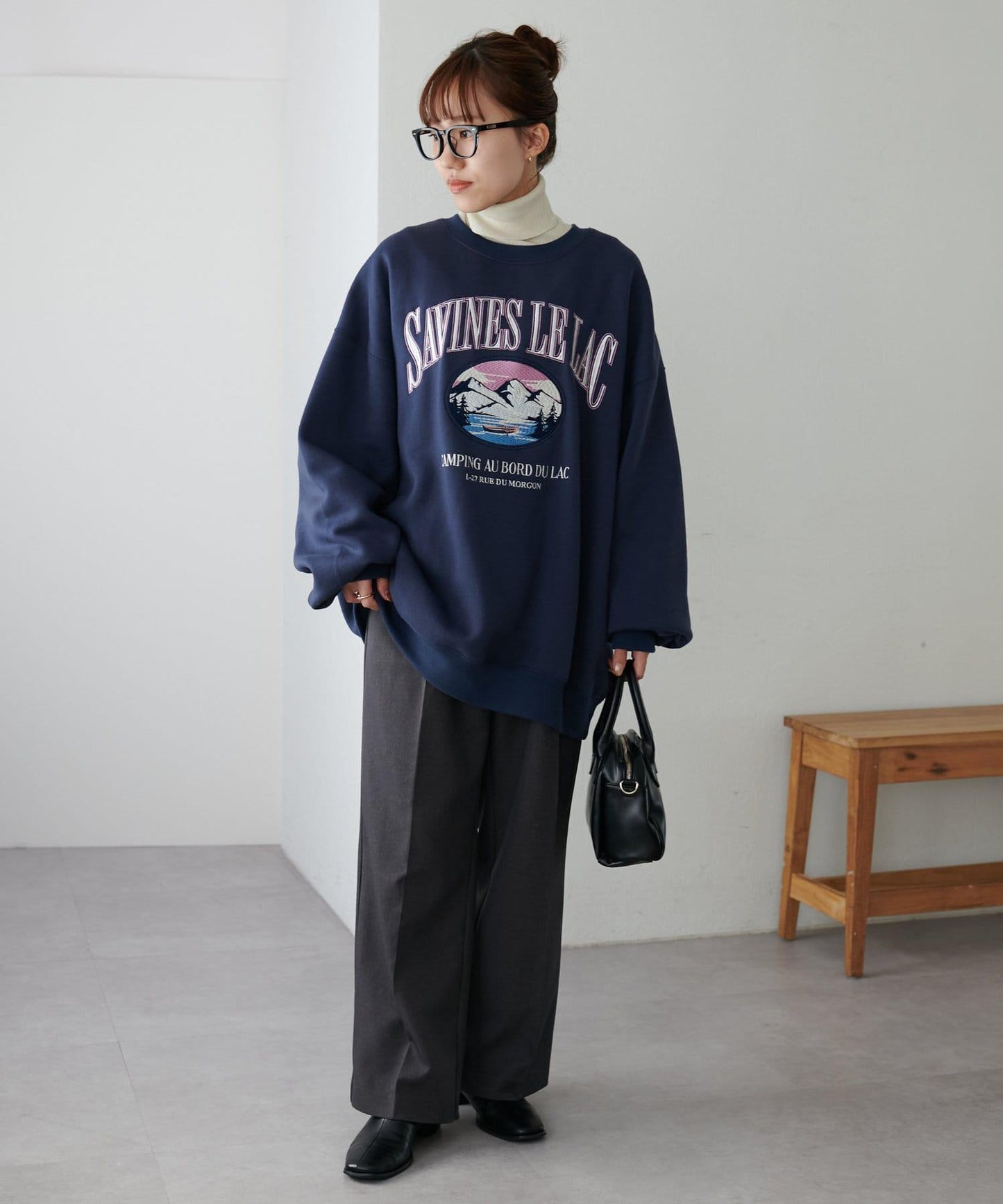 【Discoat】紀念款山脈刺繡衛衣