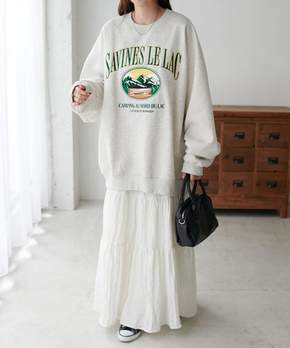 【Discoat】紀念款山脈刺繡衛衣