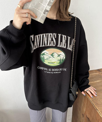 【Discoat】紀念款山脈刺繡衛衣