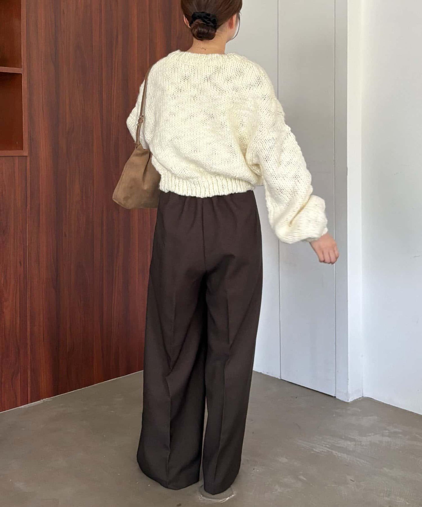 【LE'MAGE×gemeil聯名】粗紡拉鍊開衫