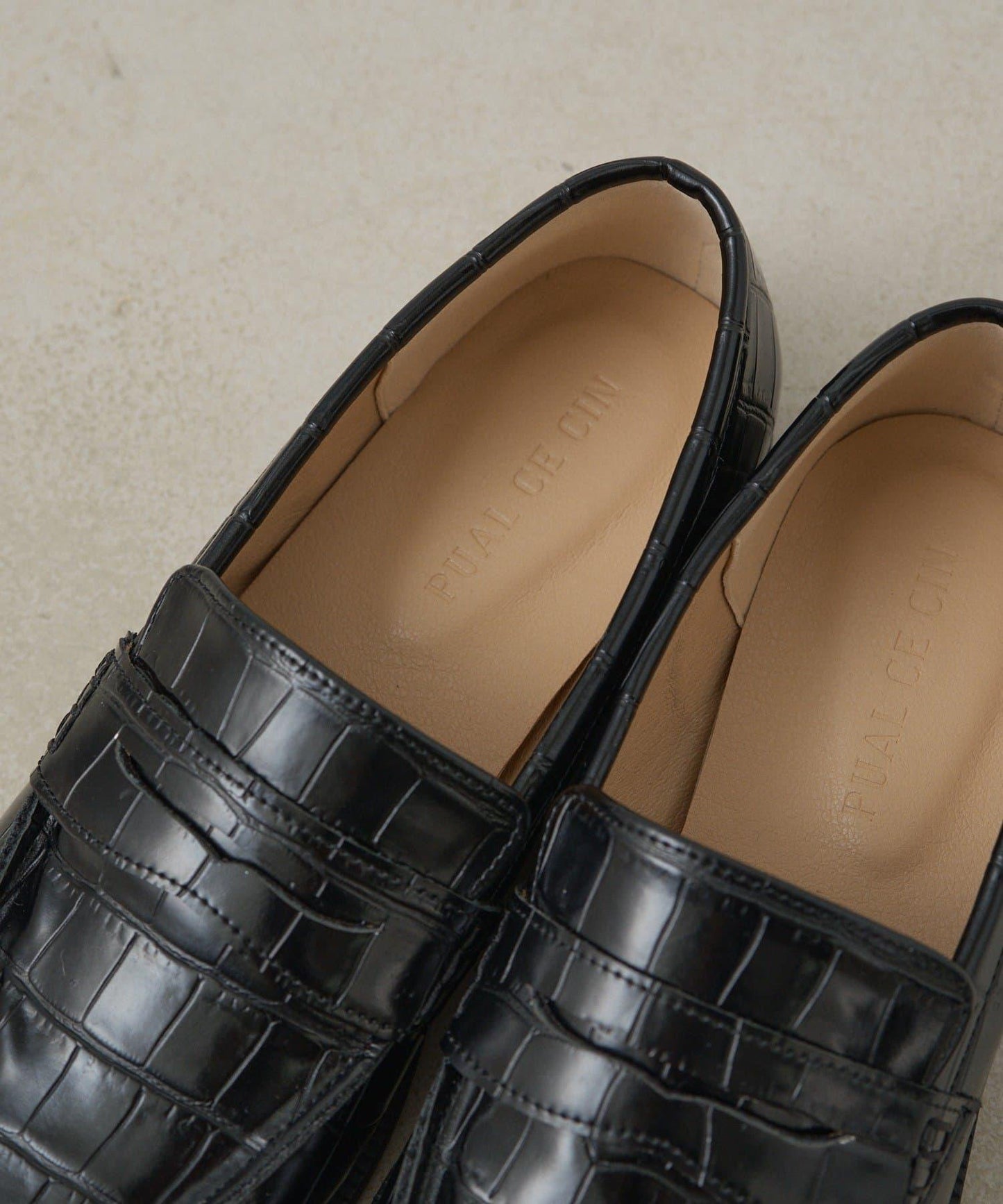 簡約標誌裝飾硬幣樂福鞋