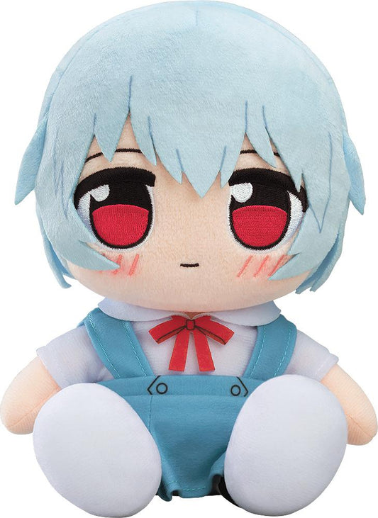 新世紀福音戰士新劇場版 軟麵包造型毛絨玩具 綾波麗 制服版