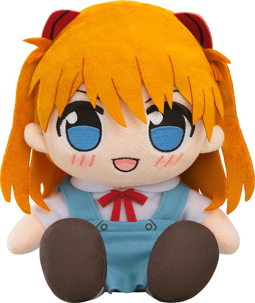 新世紀福音戰士新劇場版 軟麵包造型毛絨玩具 式波·明日香·蘭格雷 制服版