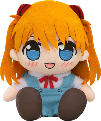 新世紀福音戰士新劇場版 軟麵包造型毛絨玩具 式波·明日香·蘭格雷 制服版