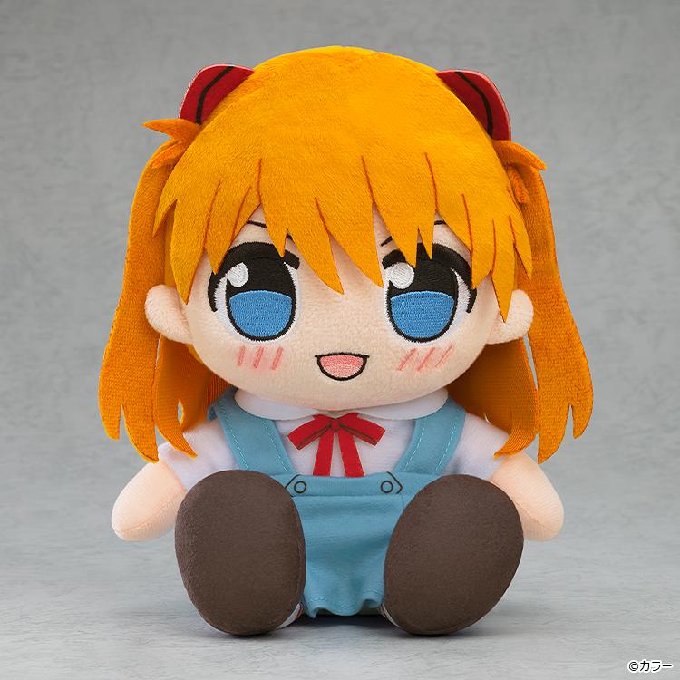 新世紀福音戰士新劇場版 軟麵包造型毛絨玩具 式波·明日香·蘭格雷 制服版