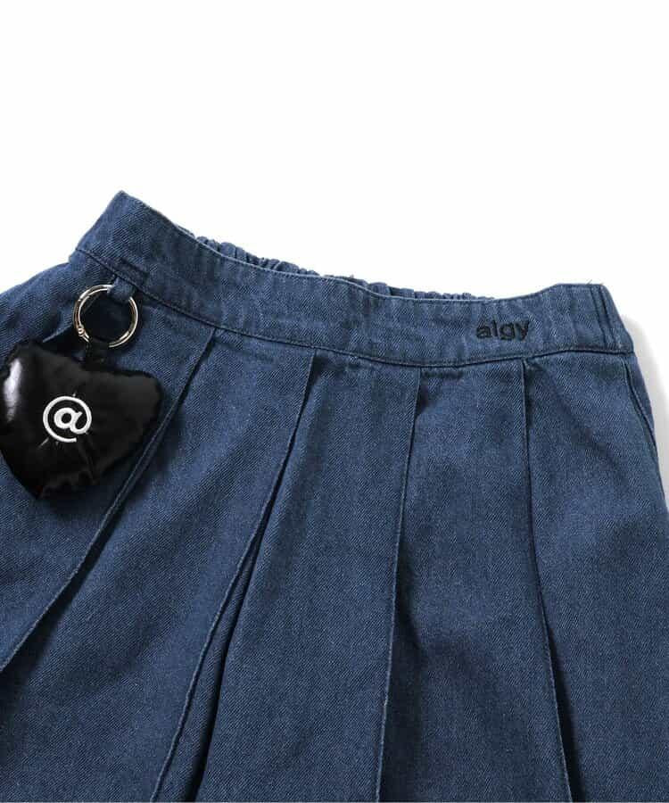 帶吊墜百褶裙褲