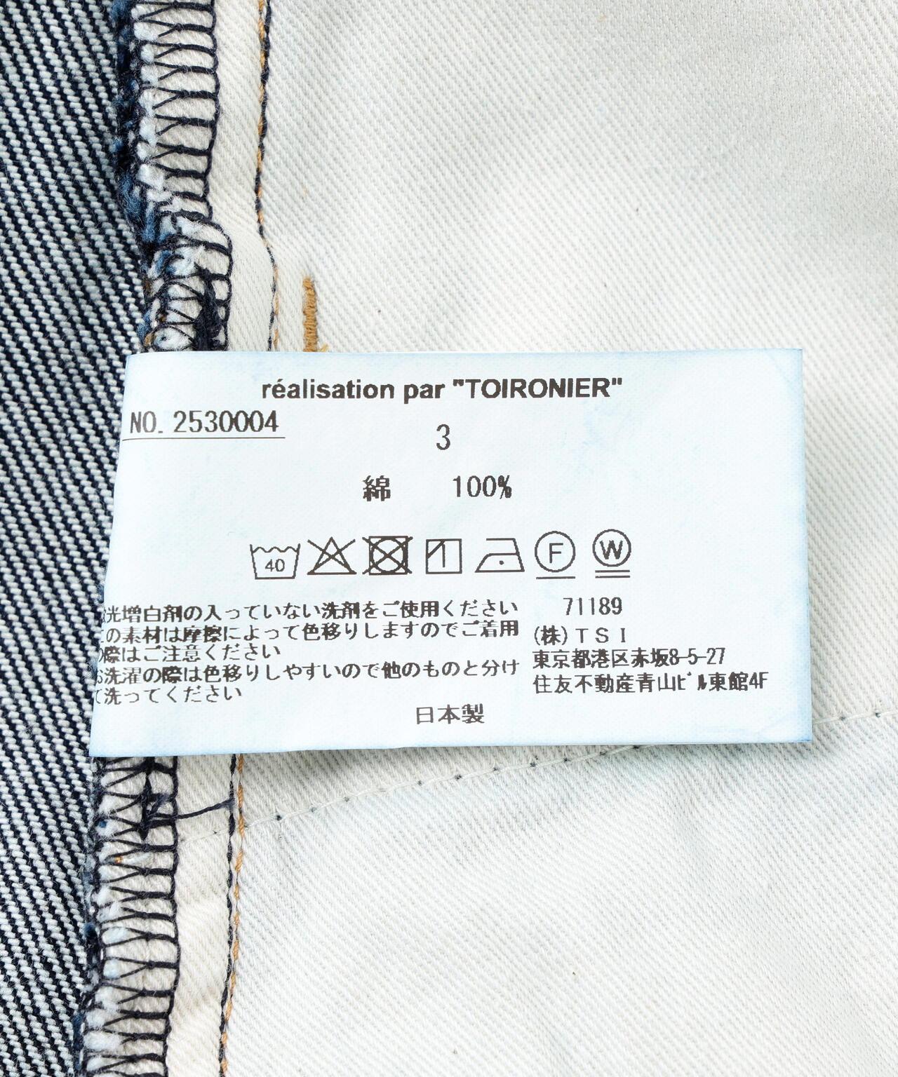 Toironier/5口袋牛仔褲