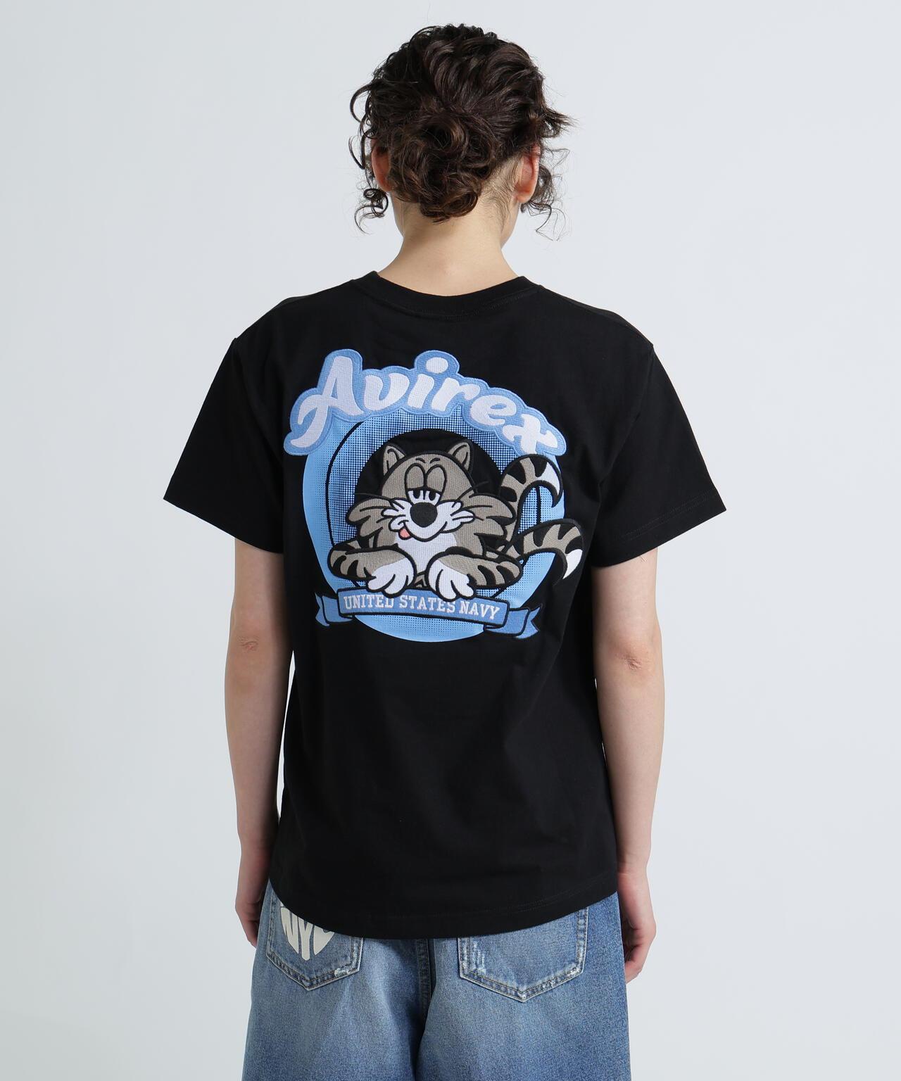 《&DEPOT限定》TOMCAT 刺繡短袖T恤 / TOMCAT 刺繡T恤 /