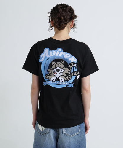 《&DEPOT限定》TOMCAT 刺繡短袖T恤 / TOMCAT 刺繡T恤 /