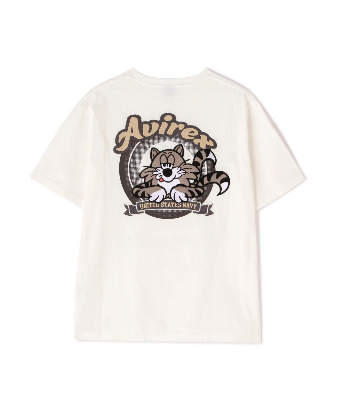 《&DEPOT限定》TOMCAT 刺繡短袖T恤 / TOMCAT 刺繡T恤 /