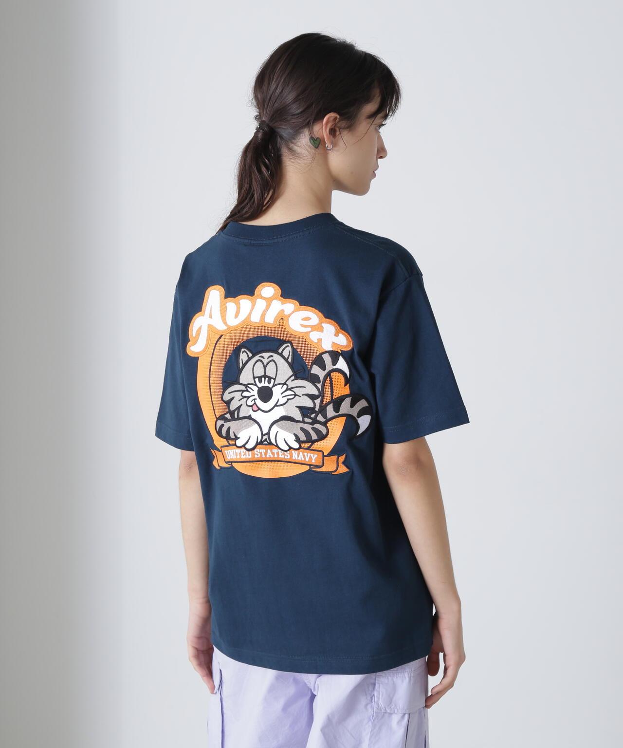 《&DEPOT限定》TOMCAT 刺繡短袖T恤 / TOMCAT 刺繡T恤 /