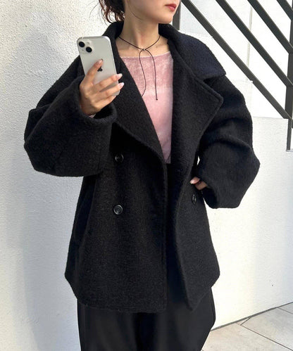 25AW長毛中長款大衣