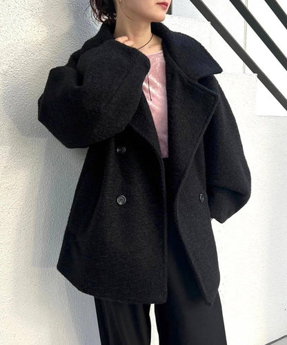 25AW長毛中長款大衣